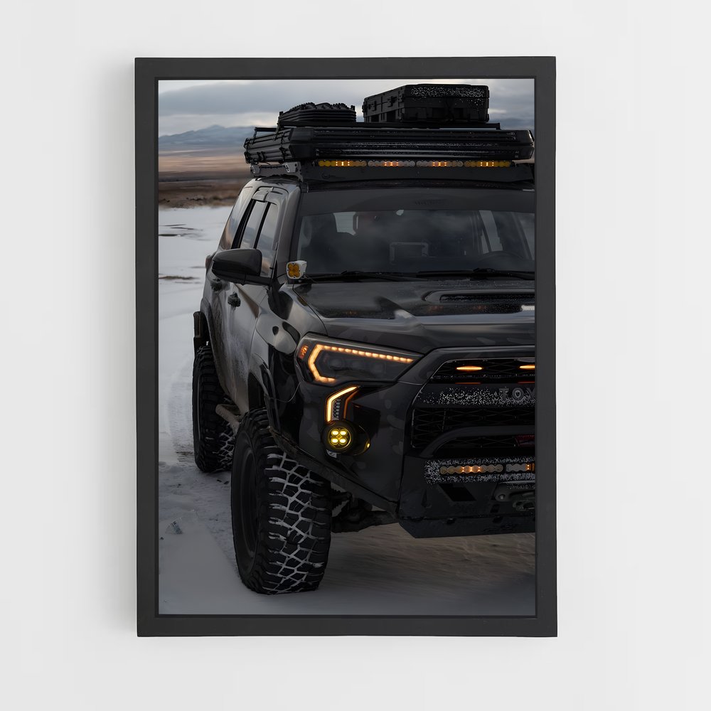 Poster coureur trd pro élégant – affiche Toyota (vue 2)